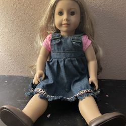 American Girl doll and Wellie Wishers