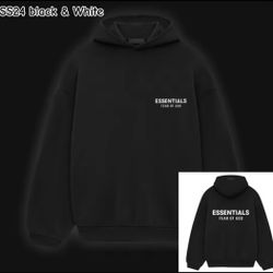 FEAR OF GOD Hoodie B&W