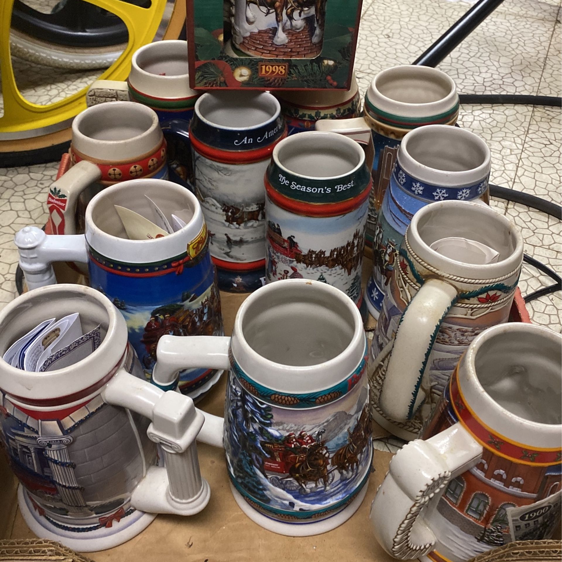 Budweiser Beer Steins 