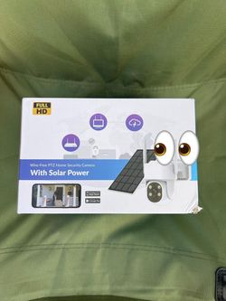 Wire-Free PTZ Solar Power Security Camera Full HD