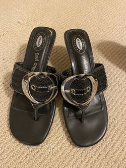 Dr Scholl's Black Slipper 7