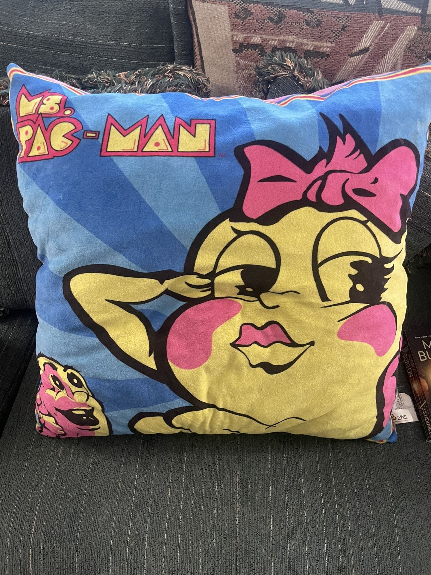 Ms PacMan Pillow