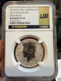 2014 W Kennedy Rev Proof 70 Ultra Breaks Gold Rush Label🔥 (1 of Only 36)