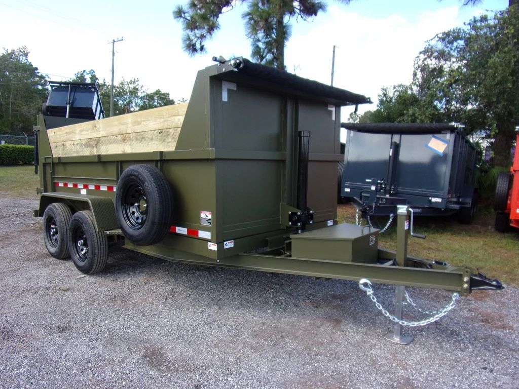 Dump Trailer 10,400lb 6x12x4