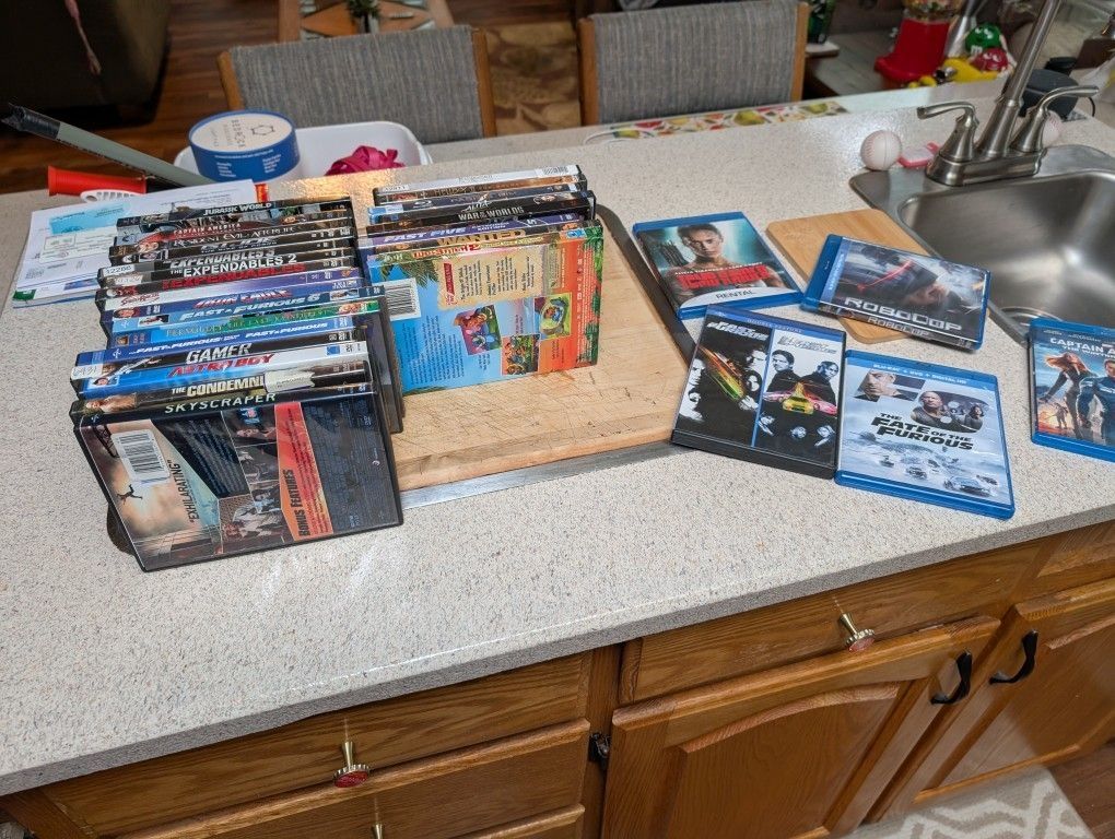 DVD And Blue Ray Movies Misc Titles