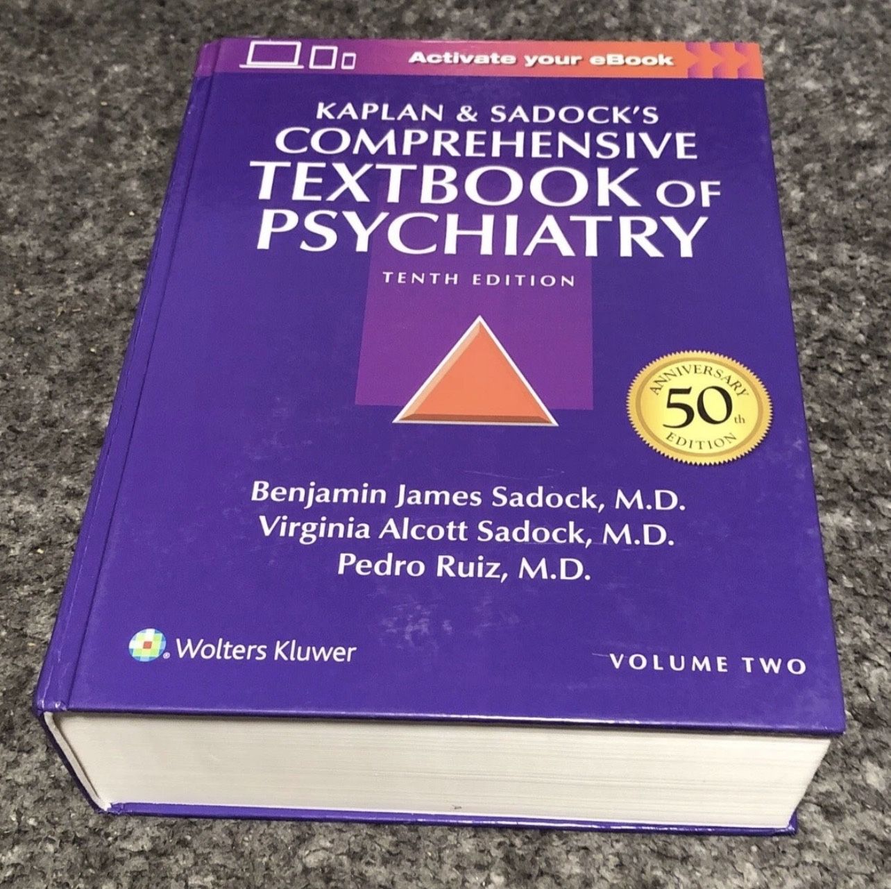Kaplan and Sadock's Comprehensive Textbook of Psychiatry - Hardcover - NEW