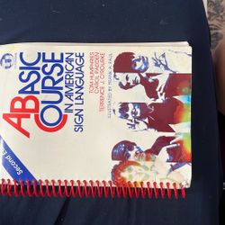 Sign Language Book