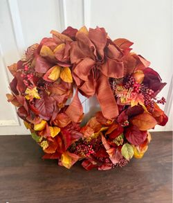 Harvest Floral Wreath