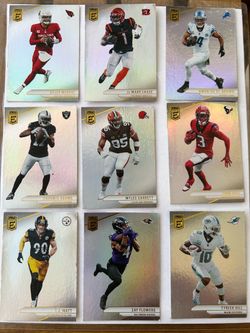 Panini Elite NFL Football Cards Lot of 9