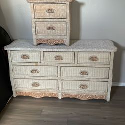 Dresser And A Nightstand