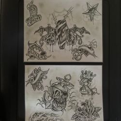 Tattoo Sample Book Designs #3