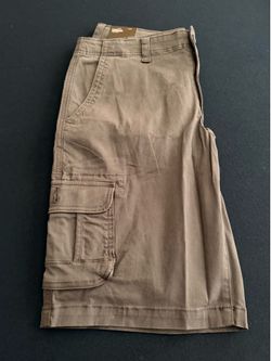 NEW Urban Pipeline SuperFlex Cargo Shorts Boys 18 Husky Gray NWT