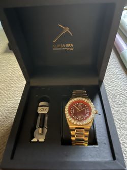 GLD 42MM Iced Alpha Era watch