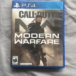 Modern Warfare PS4