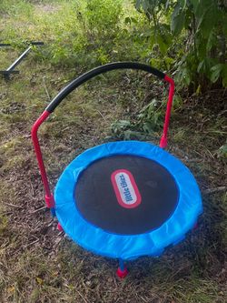 Little Tikes Kids Mini Trampoline with Handle