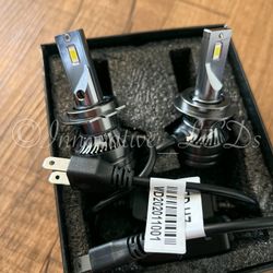 9006  LED Headlight Bulbs Low Beam Fog Light 300% Brighter 6500K Cool White Conversion Kit IP67 Waterproof 2 PCS 