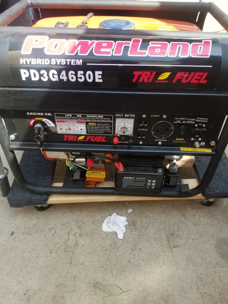 POWERLAND GENERATOR for Sale in Pomona, CA OfferUp