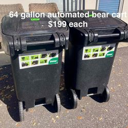 64 Gallon Automated Bear Cart