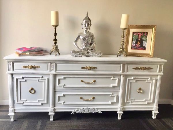 Solid Wood White Dresser For Sale In Coral Gables Fl Offerup