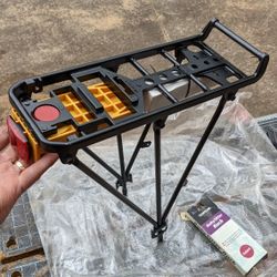 New Topeak Bicycle Child Carrier, Basket Or Bags - Aluminum