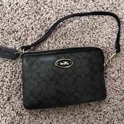 Small coach Wristlet 