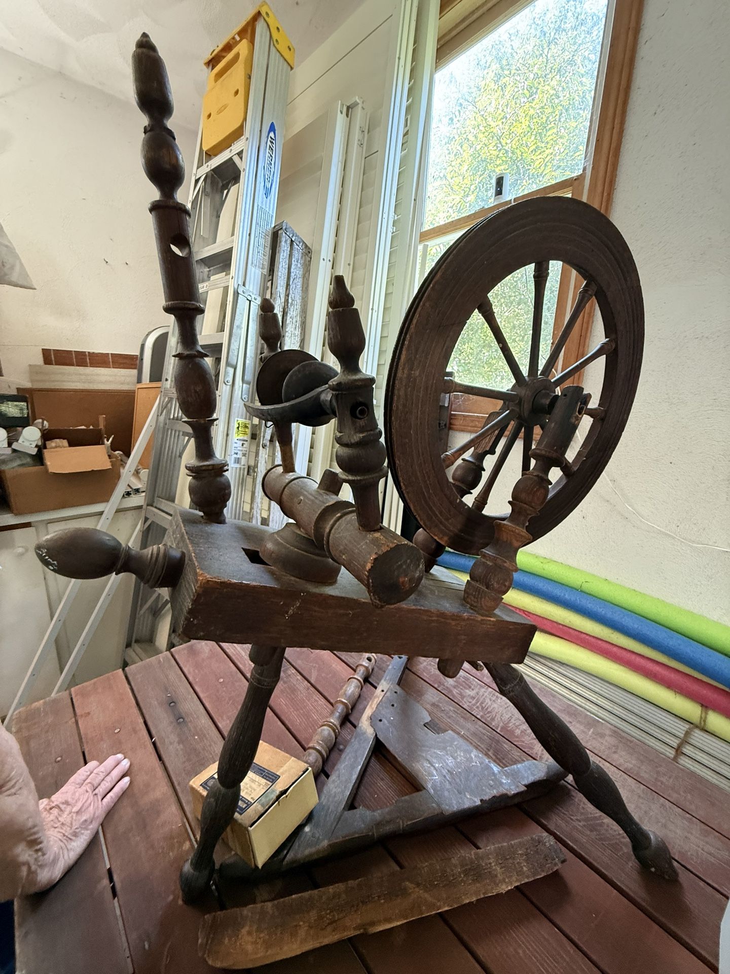 Antique Spinning Wheel