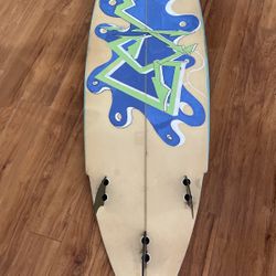 Joe Johnson Surfboard 6’ 2”