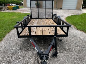 5x10 trailer with ramp