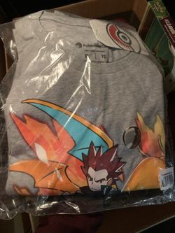 Charizard Dragonite Lance Pokémon T Shirt XL