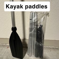 Kayak paddles