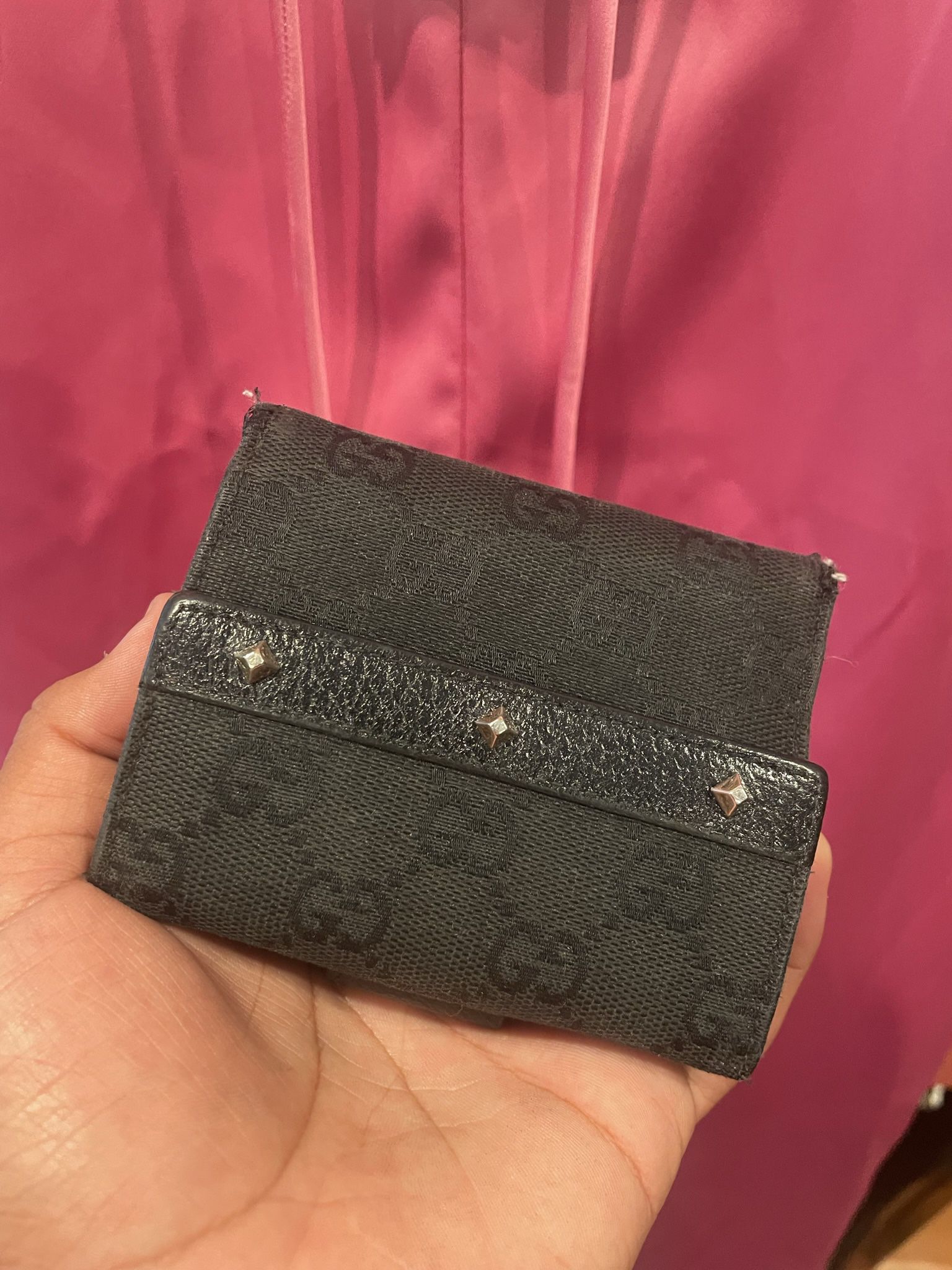 Gucci Spike Studded Wallet