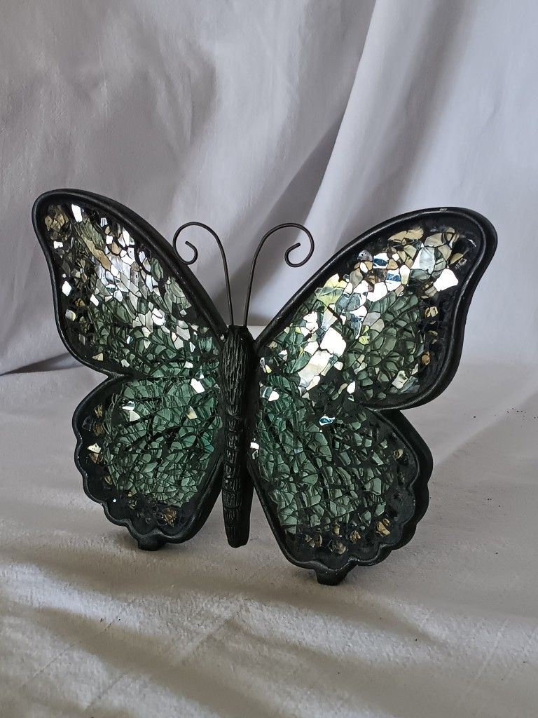 Mosaic Butterfly Art 7x6
