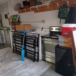 Washer Dryer Stove Pedicure Chair