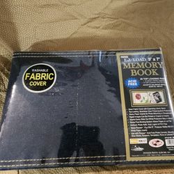 Denim Covered Memory Book