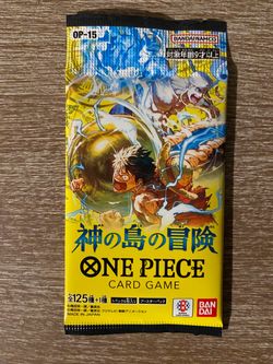 Single Sealed Japanese One Piece Card Game(OP-15) Booster Pack