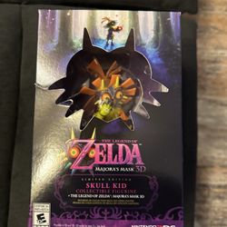The Legend Of Zelda Majoras Mask 3D Limited Edition