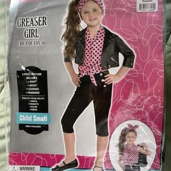 Greaser Girl costume