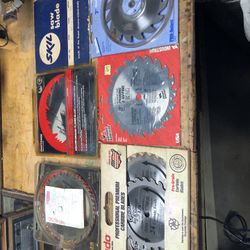 Various Saw Blades All New
