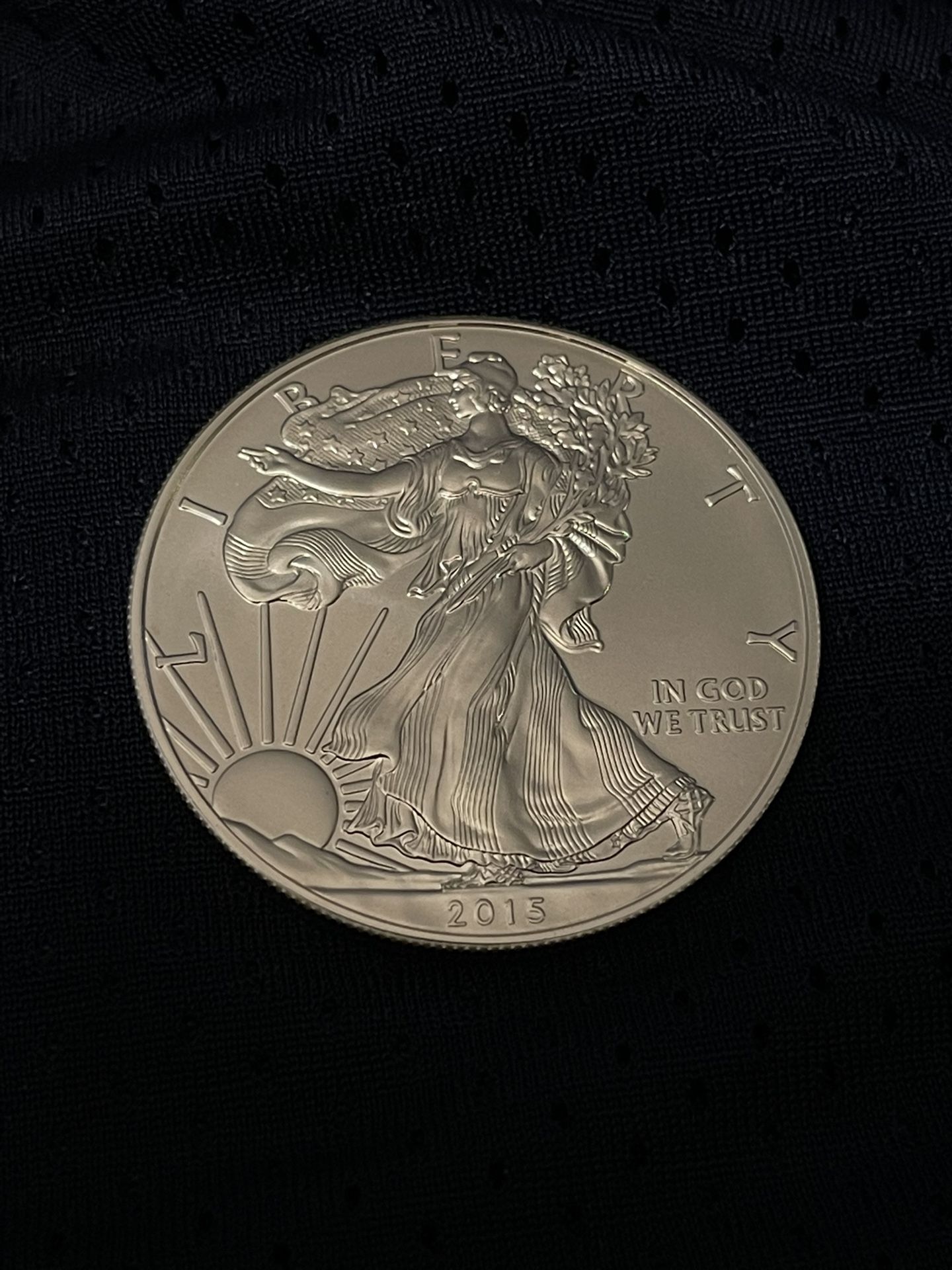 2015 US Silver Eagle $1 1oz SILVER .999