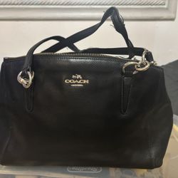 Black Coach Christie Purse