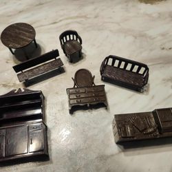Vintage Dollhouse Furniture 