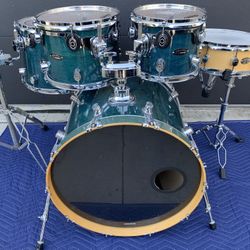 PDP by DW LX Series 💯 Maple 🍁 5pc Drum Set 22-14-12-10-14 DW Snare” Pro Quality 