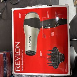 Revlon Turbo speed Hair Dryer Open Box QL