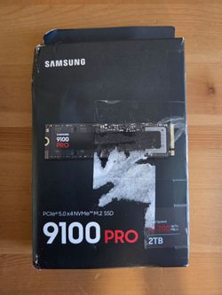 Samsung SSD 9100 PRO 2TB, PCIe 5.0x4 M.2 2280, Up to 14,700MB/s