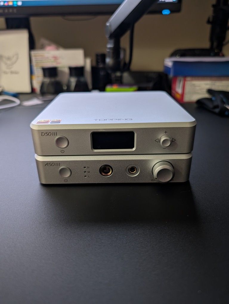 Topping A50 III and D50 III Stack