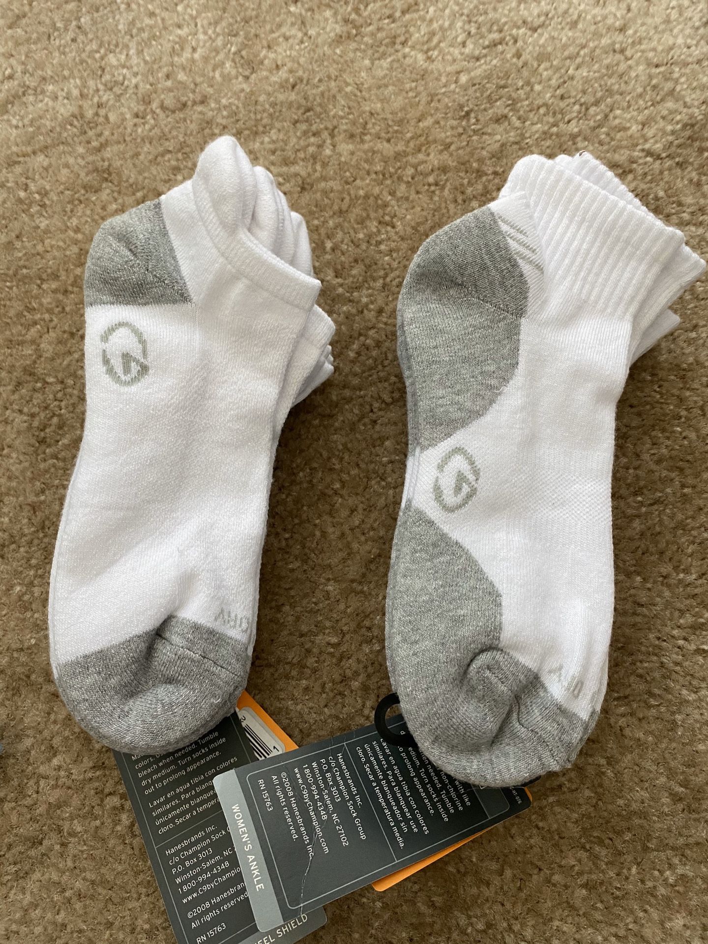 Socks C9 by Champion shoe size 5-9