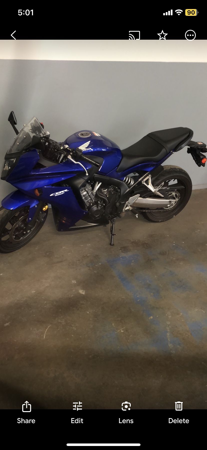 Honda Cbr 650f 2015