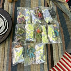 8 Individually Packaged Vintage Toys + Mystery Toy – He-Man, Dick Tracy, G.I. Joe & More!  Selling 8 individually packaged vintage toys from popular l