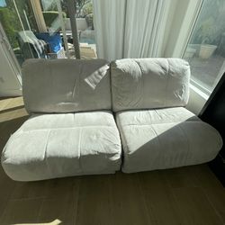 Reclining Sofa Chairs X 4 Plus Chaise-Like New