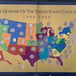  "First State Quarters Of The United States Collector's Map" for the years 1(contact info removed).